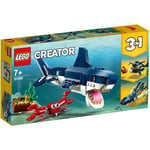 LEGO Creator 3-en-1 31088 Les Creatures Sous-Marines, Figurines Animaux Marin...