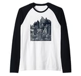 Jacob Goeth Into Egypt by Gustave Dore (1866) Raglan Baseball Tee