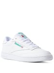 Reebok Classic Club C 85 Essentials - White, White, Size 10, Men