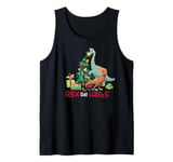 Jurassic World Rex The Halls Christmas Tree Tank Top