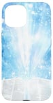 iPhone 15 Catholicism Open Bible Rays Spiritual Divine Case