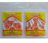 Tooth Picks Made In The UK Icon Interdentals Orange Size 1 - 0.45mm x 2 Packets