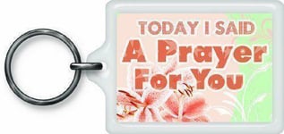 Today I Said prayer Sentimental Keyring - Birthday Christmas Religious New Gift