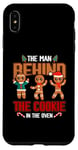 iPhone XS Max Christmas a Man Behind The Cookie In The Oven Dad To Be Case