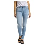 Lee Women's Scarlett Skinny Jeans, Bleached Azure, 27W / 33L