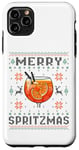 Coque pour iPhone 11 Pro Max Merry Spritzmas X HO HOLY APEROLY XMAS CLUB Noël