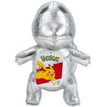Pokemon 25th Celebration 8in Silver Charmander Plush Soft Cuddly Toy #004