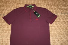 New Hugo Boss mens purple polo t-shirt paule paddy golf pro jeans suit top XL