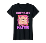 Hairy Flaps Matter, Funny Embarrassing Christmas Gag Joke T-Shirt