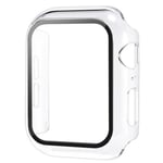 Glas+ Cover För Apple Watch case 9 8 7 6 SE 5 3 iWatch Tillbehör Skärmskydd Apple Watch Series 44mm 40mm 41mm 45mm 42 38mm Transparent 19 Series 654 SE 40MM