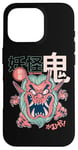 Coque pour iPhone 16 Pro Yokai Red Demon Oni Manga Japonais Mythique Horreur