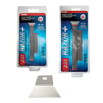 Fluval Razor+ Algae Magnet 2in1 - Small / Medium - Optional Replacement Blades