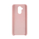 Silicone Case for Huawei Mate 20 lite, Silicone Soft Phone Cover with Soft Microfiber Cloth Lining, Ultra-thin ShockProof Phone Case for Huawei Mate 20 lite (Pink)