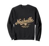 Nashville Tennessee Music City TN Country Music Nash Sweatshirt