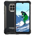 Okrossbar bärbar smartphone - DOOGEE S86 4G - Android 10 8500mAh - 6,1" Quad Camera 16MP 4 LED-blixtar 6GB+128GB Svart