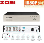 ZOSI 1080P/720P 4/8/16 CH TVI DVR CCTV Camera System Motion Detection Free App