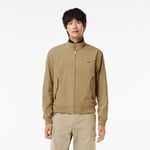 Veste légère homme Lacoste en twill déperlant Taille 54 - L Beige