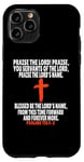 Coque pour iPhone 11 Pro Psaumes 113:1-2 Écritures des versets de la Bible