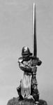 1x TEMPLAR UNFORGIVEN WARLORD REAPER miniature rpg jdr templier longsword 14352c