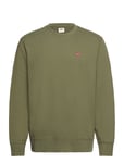 New Original Crew Sea Moss Tops Sweat-shirts & Hoodies Sweat-shirts Khaki Green LEVI´S Men