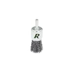 Ribimex - Brosse métallique pour perceuse diamètre.25,6 mm