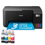 EcoTank ET-2860 A4 Multifunction Wi-Fi Ink Tank Printer, With Up To 3 Years Of Ink Included , Black