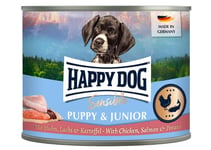HappyDog konserv - Puppy lax - 200 g