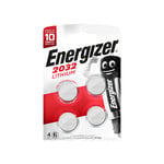 Energizer Lithium Miniature CR2032 4 pack