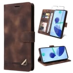 Etui en Cuir synthétique pour iPhone 6-7-8-SE 2020 4.7" avec Compartiments pour Cartes - Marron