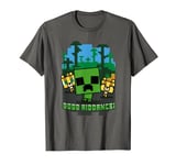 Minecraft Creeper And Ocelots Good Riddance! Poster T-Shirt