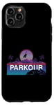 iPhone 11 Pro Parkour Free Running Traceur 80s 90s Retro Vintage Parkour Case