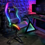 X Rocker Alpha RGB LED Office Gaming Chair with App Control