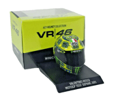 #46 AGV Valentino Rossi MotoGP Test Sepang 2015 Diecast Helmet 1/10 Minichamps