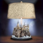 Bradford Exchange Harry Potter Tylypahkan linna Valaiseva veistos Bordslampa