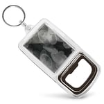 Bottle Opener Keyring BW - Beautiful Jellyfish Sea Creatures  #41061