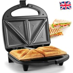 Sandwich Maker Toaster Toastie Maker Panini Press Health Grill Griddle 750W 2024