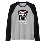 Skelanimals Maxx Bulldog Sugar Skull Don't Wake The Dead Raglan Baseball Tee