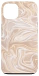 iPhone 13 Beige Gold Modern Chic Neutral Aesthetic Case