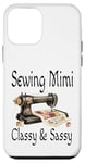 Coque pour iPhone 12 mini Sewing Mimi Classy And Sassy Queen Machine à coudre vintage