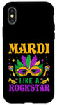 Coque pour iPhone X/XS Mardi comme une rockstar