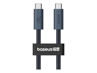 Baseus Flash Series 2 - Usb-Kabel - 24 Pin Usb-C (Hane) Till 24 Pin Usb-C (Hane) - Usb4 - 5 A - 1 M - Usb-Strömförsörjning (240W), Upp Till 40 Gbps Dataöverföringshastighet, 8K60 Hz (7680 X 4320) Stöd, Stöd För Power Delivery 3,1, E-Marker