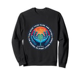 You Open Your Hand And Satisfy The Desires Psalm 145:16 God Sweatshirt