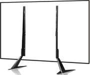 Suptek Universal TV Stand 65 inch, Metal TV Legs for 20-65 inch Flat&Curved TV