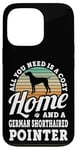 iPhone 13 Pro Cozy Home And A German Shorthaired Pointer Dog Short Haired Case