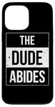 iPhone 13 Pro Max The Dude Abides Vintage Design For Film Loving Bowler Case