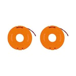 WORX WA0004 Replacement Spool and Line for WORX Grass Trimmers Orange