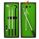 KOFULL Funny Golf Gifts for Men Women Golf Pen Gift Set Novelty Mini Desktop Golf Secret Santa Gifts for Men Mens Gifts for Christmas Birthday Fathers Day