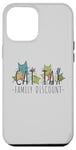 Coque pour iPhone 12 Pro Max Cat Tax Family Discount Médias sociaux Tendance Mème