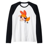 Cartoon Network PowerPuff Girls Blossom Raglan Baseball Tee