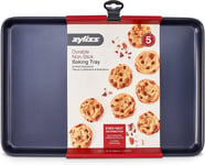 Zyliss Durable Non Stick Carbon Steel Baking Tray 39 x 26cm Even Heat Bake Cook